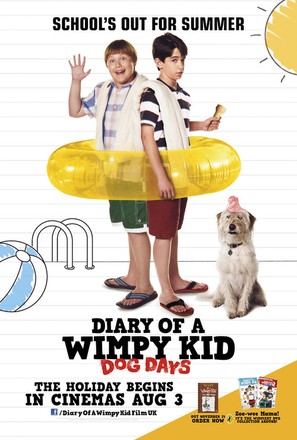 Diary of a Wimpy Kid: Dog Days - British Movie Poster (thumbnail)
