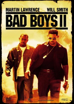 Bad Boys II - DVD movie cover (thumbnail)