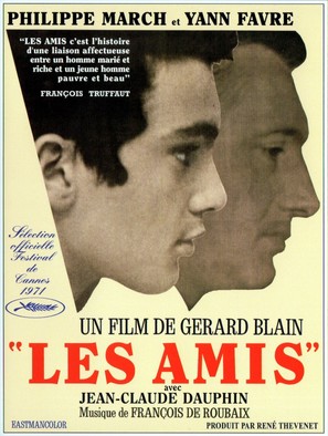 Les amis - French Movie Poster (thumbnail)