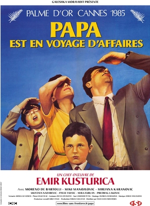 Otac na sluzbenom putu - French Movie Poster (thumbnail)