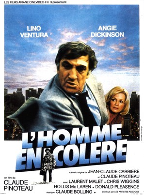 L&#039;homme en col&egrave;re - French Movie Poster (thumbnail)