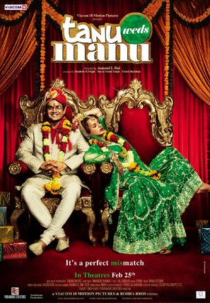 Tannu Weds Mannu - Indian Movie Poster (thumbnail)