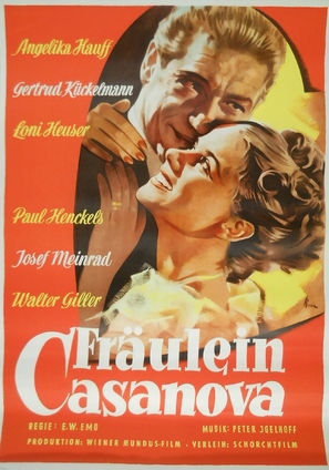 Fr&auml;ulein Casanova - German Movie Poster (thumbnail)