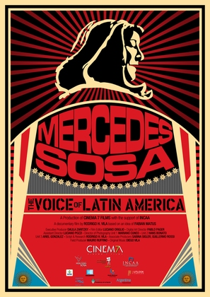 Mercedes Sosa: La voz de Latinoam&eacute;rica - Argentinian Movie Poster (thumbnail)
