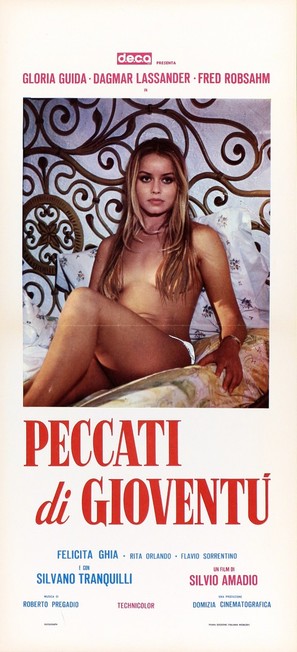 Peccati di giovent&ugrave; - Italian Movie Poster (thumbnail)