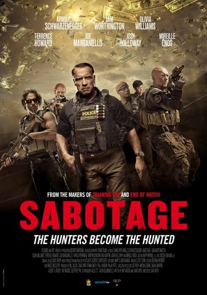 Sabotage - Dutch Movie Poster (thumbnail)