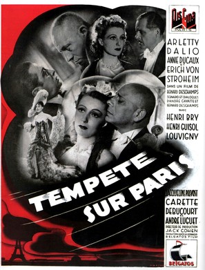 Temp&ecirc;te - French Movie Poster (thumbnail)