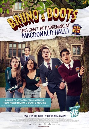 Bruno &amp; Boots: This Can&#039;t Be Happening at Macdonald Hall - Canadian Movie Poster (thumbnail)