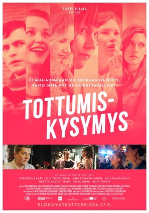 Tottumiskysymys - Finnish Movie Poster (thumbnail)