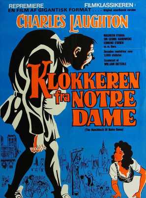 The Hunchback of Notre Dame - Danish Movie Poster (thumbnail)