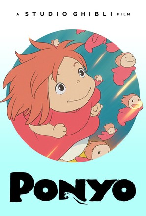 Gake no ue no Ponyo - Movie Cover (thumbnail)