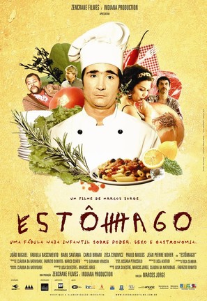 Est&ocirc;mago - Brazilian Movie Poster (thumbnail)
