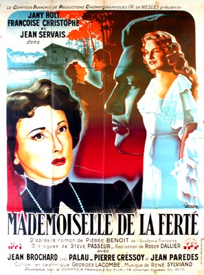 Mademoiselle de la Fert&eacute; - French Movie Poster (thumbnail)