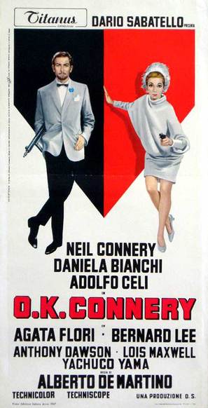 OK Connery - Italian Movie Poster (thumbnail)