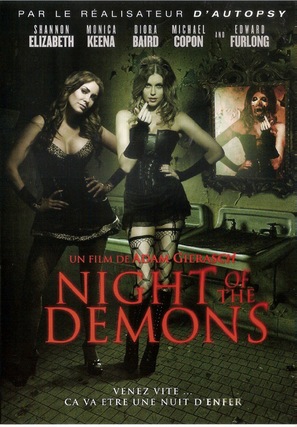 Night of the Demons - French DVD movie cover (thumbnail)