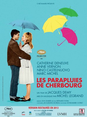 Les parapluies de Cherbourg - French Re-release movie poster (thumbnail)