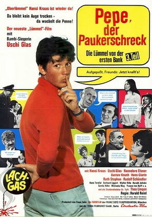 Pepe, der Paukerschreck - Die L&uuml;mmel von der ersten Bank, III. Teil - German Movie Poster (thumbnail)
