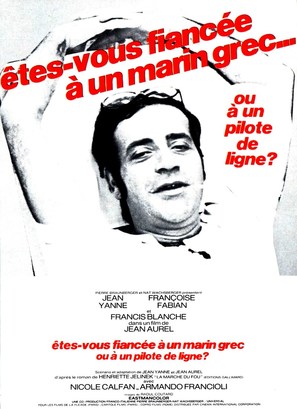 &Ecirc;tes-vous fianc&eacute;e &agrave; un marin grec ou &agrave; un pilote de ligne? - French Movie Poster (thumbnail)