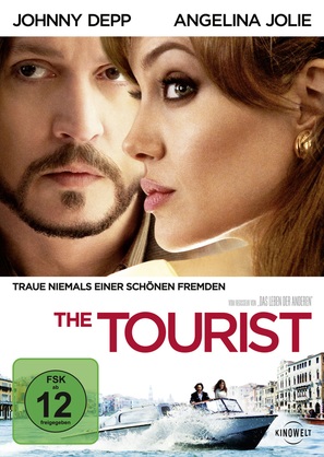 The Tourist - German DVD movie cover (thumbnail)