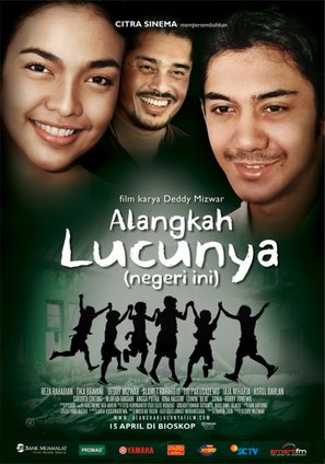 Alangkah lucunya (negeri ini) - Indonesian Movie Poster (thumbnail)