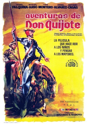 Aventuras de Don Quijote - Spanish Movie Poster (thumbnail)