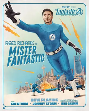 The Fantastic Four: First Steps Poster