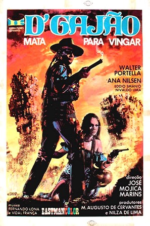 D&#039;Gaj&atilde;o Mata para Vingar - Brazilian Movie Poster (thumbnail)