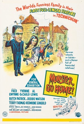 Munster, Go Home - Australian Movie Poster (thumbnail)