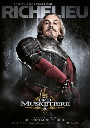 The Three Musketeers - German Movie Poster (thumbnail)