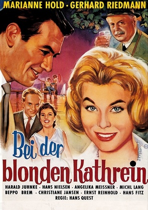 Bei der blonden Kathrein - German Movie Poster (thumbnail)