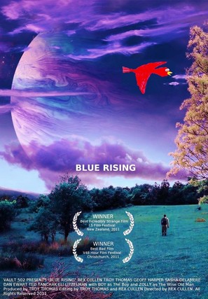 Blue Rising - New Zealand Movie Poster (thumbnail)