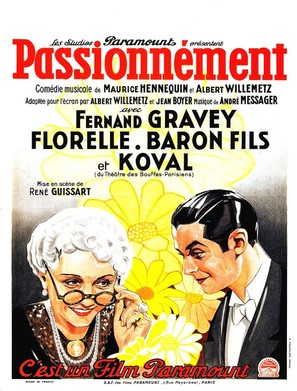 Passionn&eacute;ment - French Movie Poster (thumbnail)