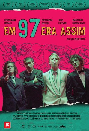Em 97 Era Assim - Brazilian Movie Poster (thumbnail)