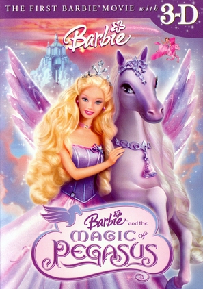 Barbie and the Magic of Pegasus 3-D - DVD movie cover (thumbnail)