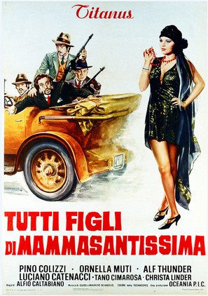 Tutti figli di Mammasantissima - Italian Movie Poster (thumbnail)