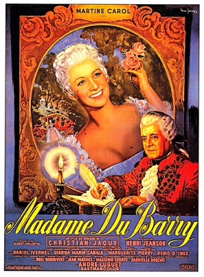 Madame du Barry - French Movie Poster (thumbnail)