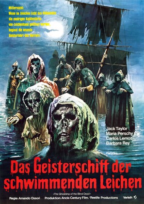 El buque maldito - German Movie Poster (thumbnail)