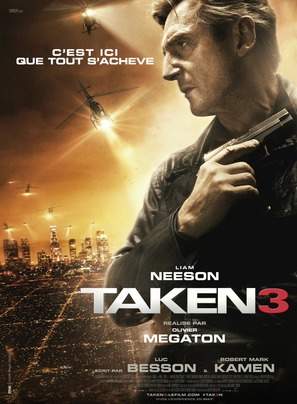 Taken 3 - French Movie Poster (thumbnail)