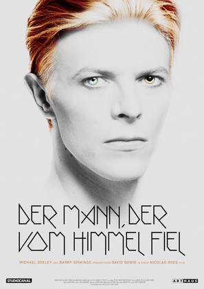 The Man Who Fell to Earth - German Movie Poster (thumbnail)