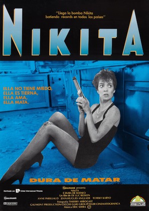 Nikita - Spanish Movie Poster (thumbnail)