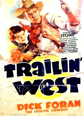 Trailin&#039; West - Movie Poster (thumbnail)