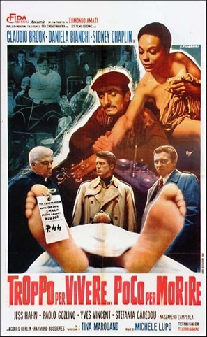 Troppo per vivere... poco per morire - Italian Movie Poster (thumbnail)