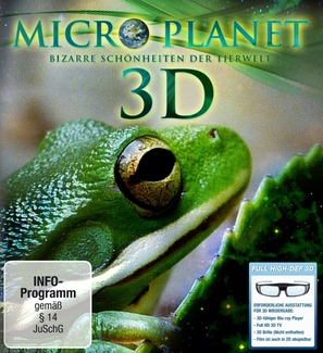 MicroPlanet 3D - German Blu-Ray movie cover (thumbnail)