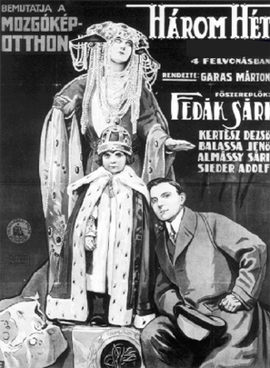 H&aacute;rom h&eacute;t - Hungarian Movie Poster (thumbnail)