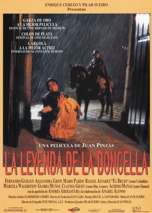 Leyenda de la doncella, La - Spanish Movie Poster (thumbnail)