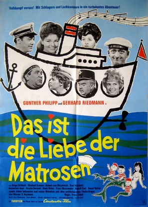 Das ist die Liebe der Matrosen - German Movie Poster (thumbnail)