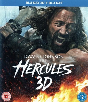 Hercules - British Blu-Ray movie cover (thumbnail)