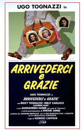 Arrivederci e grazie - Italian Movie Poster (thumbnail)