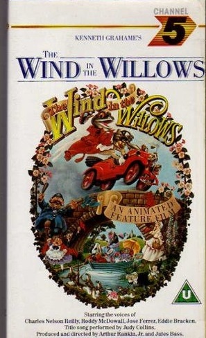 The Wind in the Willows - British VHS movie cover (thumbnail)
