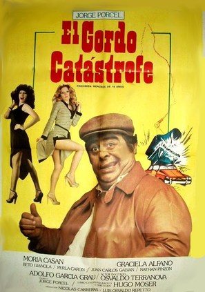 El gordo cat&aacute;strofe - Argentinian Movie Poster (thumbnail)